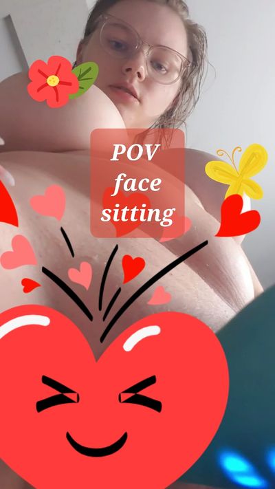 POV face sitting 😝