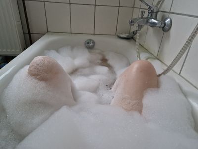My evening in the bathtub